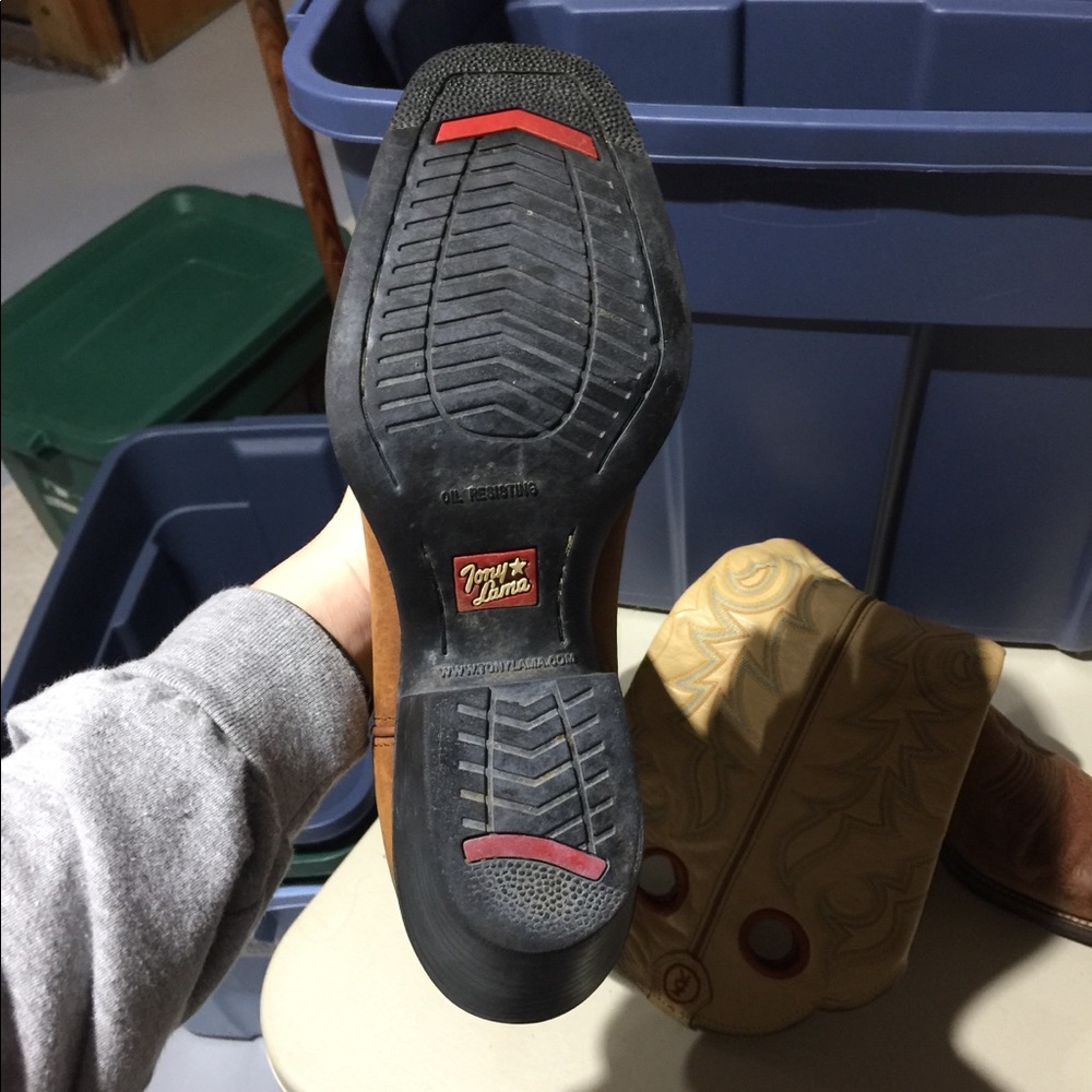 Tony lama cowboy boots - Picture 2 of 4